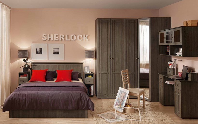Кровать «Sherlock» С Подъемным Механизмом / Кровать «Шерлок» С Подъемным Механизмом 