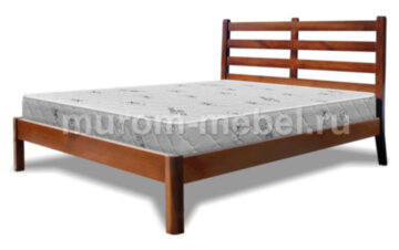 Кровать «Марта» из массива дерева