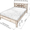 Кровать «Сакура Орнамент» - 