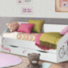 Детская Кровать «Фея 3» С Ящиками УФ-Печать - 